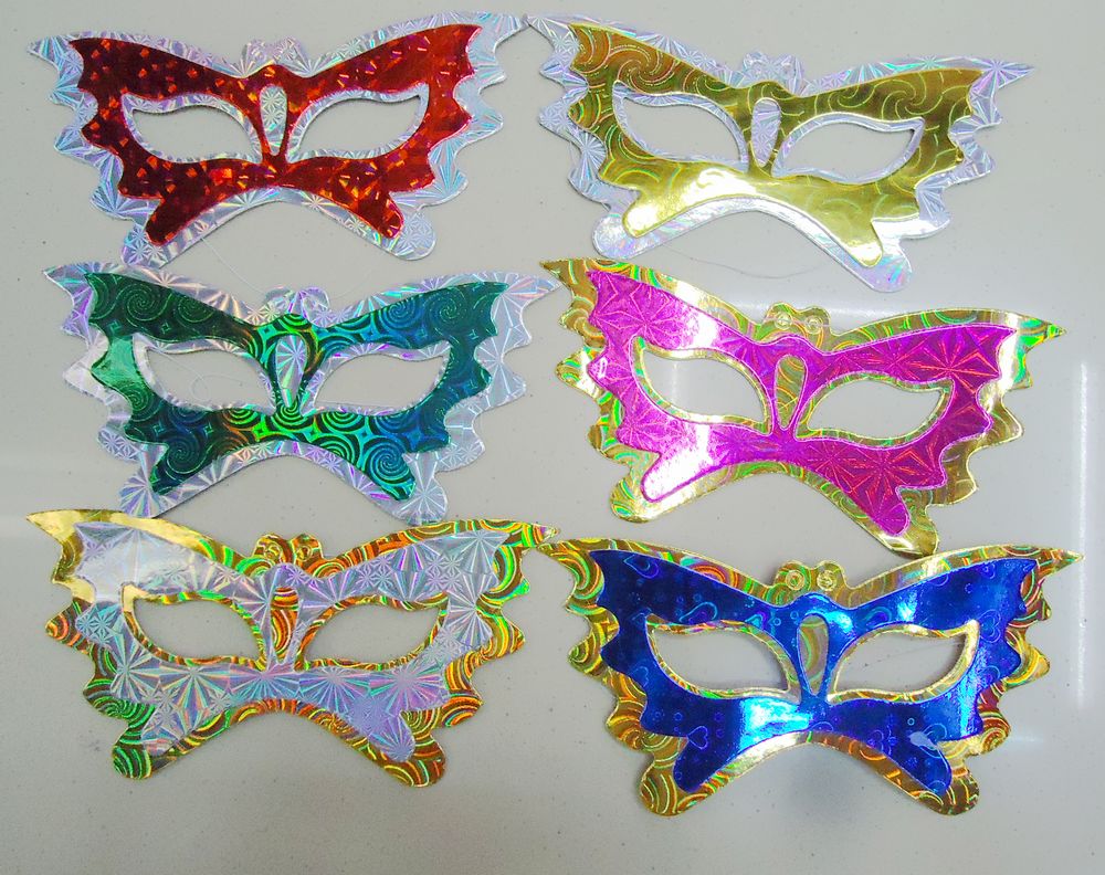 Antifaz holográfico 2